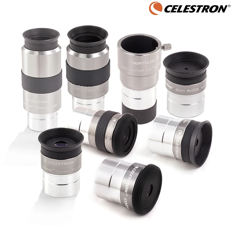 

Металлический окуляр CELESTRON OMNI All Series, Монокуляр с линзой Барлоу 2x, полное многослойное астрономическое телескоп