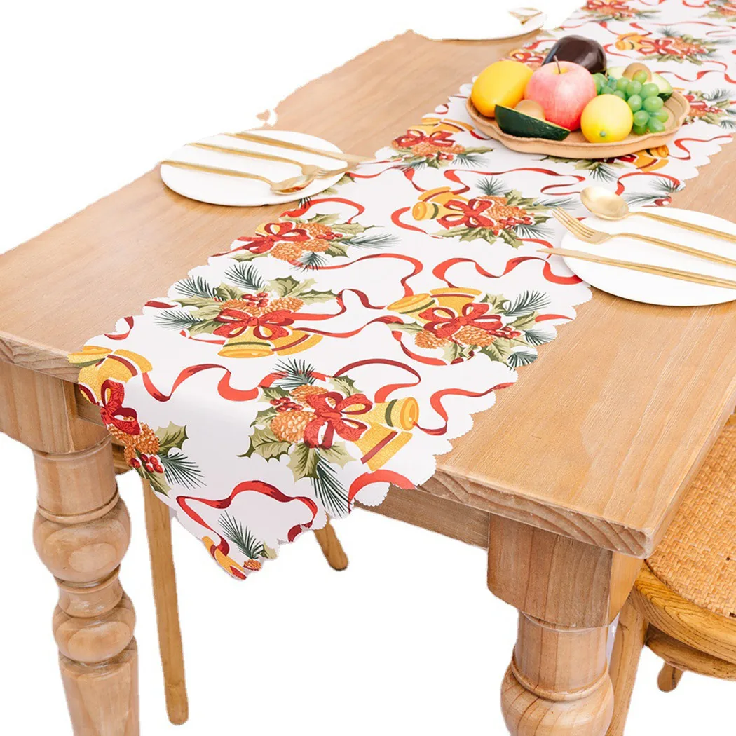 

Christmas Decorations Christmas Print Decorative Tablecloth Home Decor Kitchen Rectangle Tablecloth Christmas Pattern Tablecloth