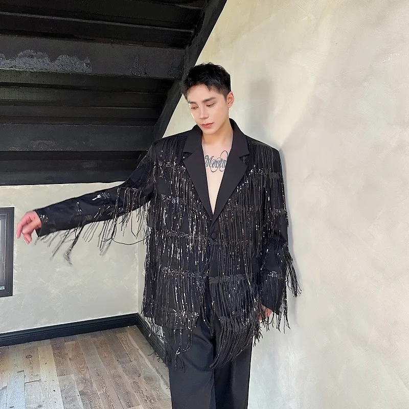 PFHQ осень-зима персонализированный двухслойный сетчатый дизайн с кисточками и