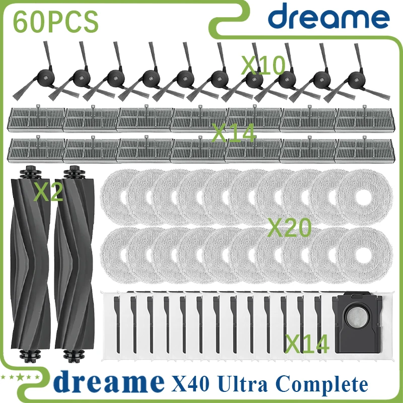 

Комплект запчастей для Dreame X40 Ultra