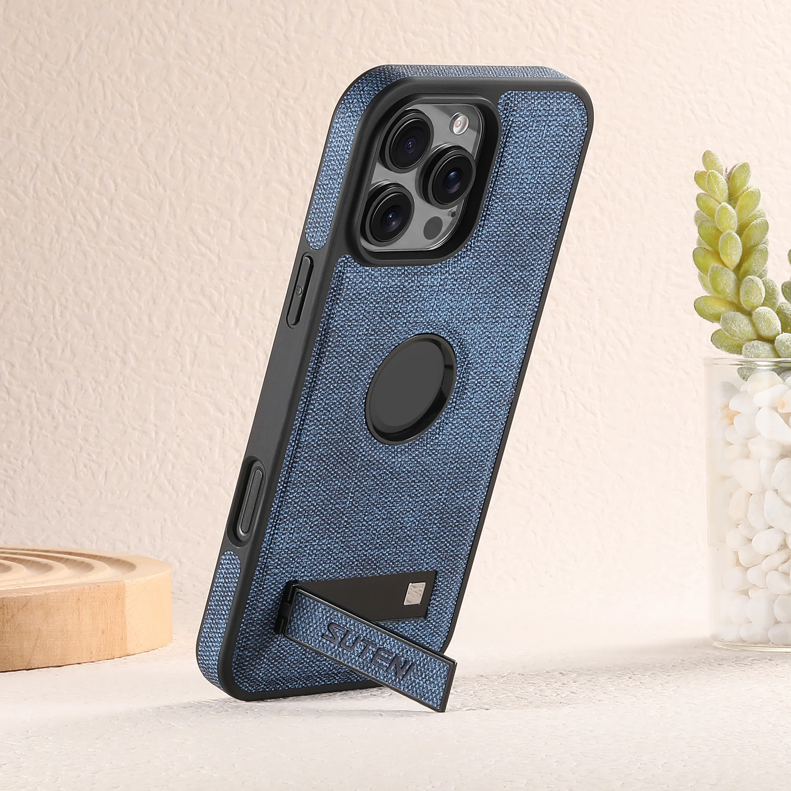 Модный ковбойский кожаный чехол для телефона IPhone 13 14 15 16 Pro Max Plus Magsafe с кронштейном