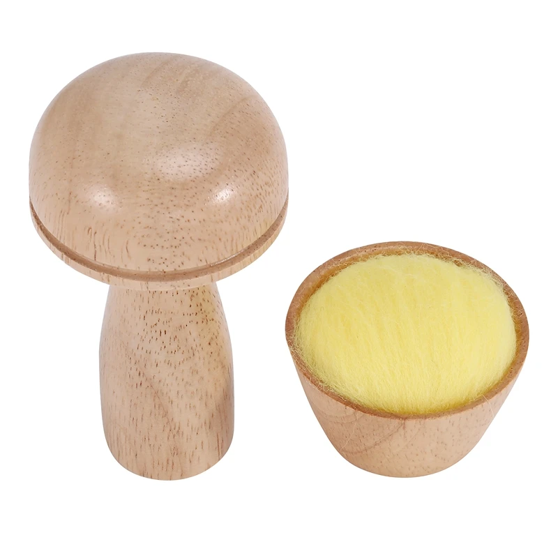 

1Set Solid Wooden Darning Mushroom Patchwork Tool For Mending Clothes And Socks Weaving Crafts DIY Sewing Accessories