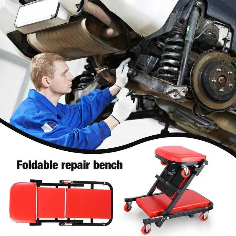36-дюймовая Складная автомобильная подставка для ремонта кровати Creeper