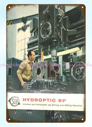 Домашний декор SIP Гидравлический 8P JIP сверлильный фрезерный станок металлический