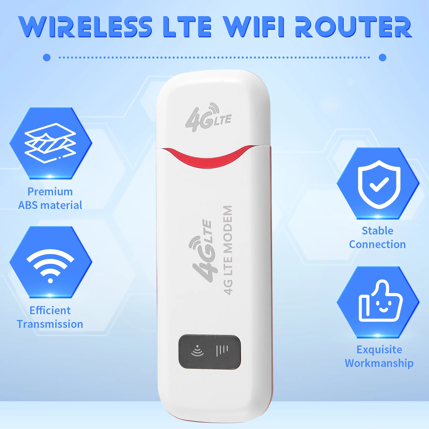Беспроводной USB-модем 4G LTE 150 Мбит/с