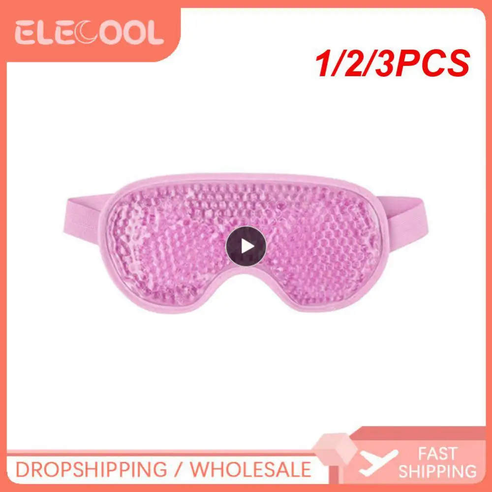 

1/2/3PCS New Gel Eye Mask Reusable Beads for Hot Cold Therapy Soothing Relaxing Beauty Gel Eye Mask Sleeping Ice Goggles