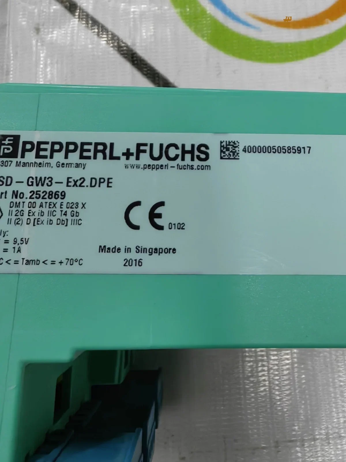 Фото PEPPERL + FUCHS Модуль Pepperl + Fuchs RSD-GW3-Ex2.DPE Оригинальная точечная сделка №1