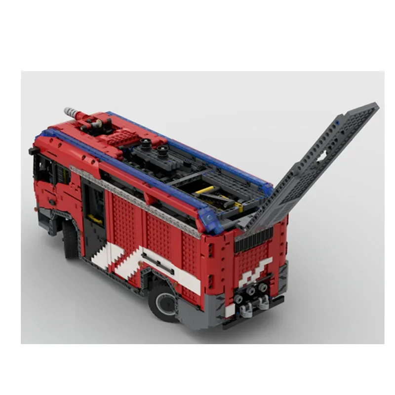 Семейный город RT пожарная машина сборка Сращивание строительный блок модель 4546