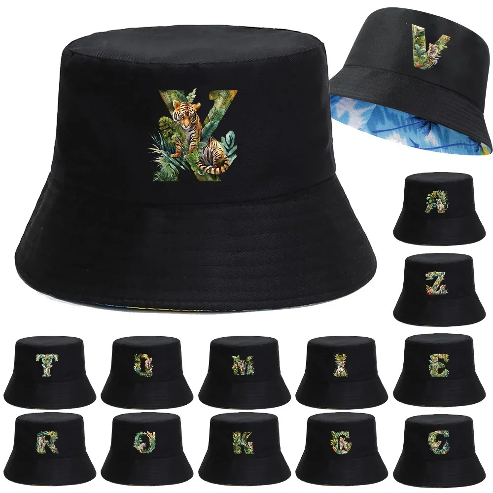 Гавайские пляжные кепки рыбацкие панама двусторонние женские шляпы-ведра Ricard