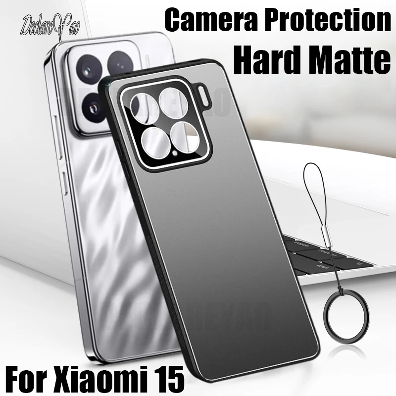 DECLAREYAO оригинальный легкий тонкий мягкий край чехол для Xiaomi 13T 13 12X 12S 15 Pro 14 ультра