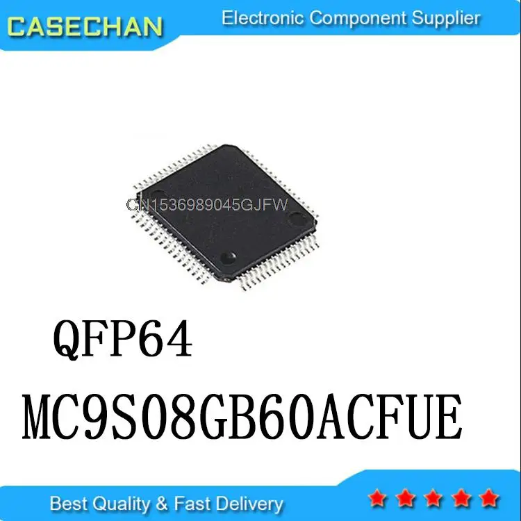 

1 шт./лот Новый и оригинальный MC9S08GB60A QFP64 mc9s08gb60acwas