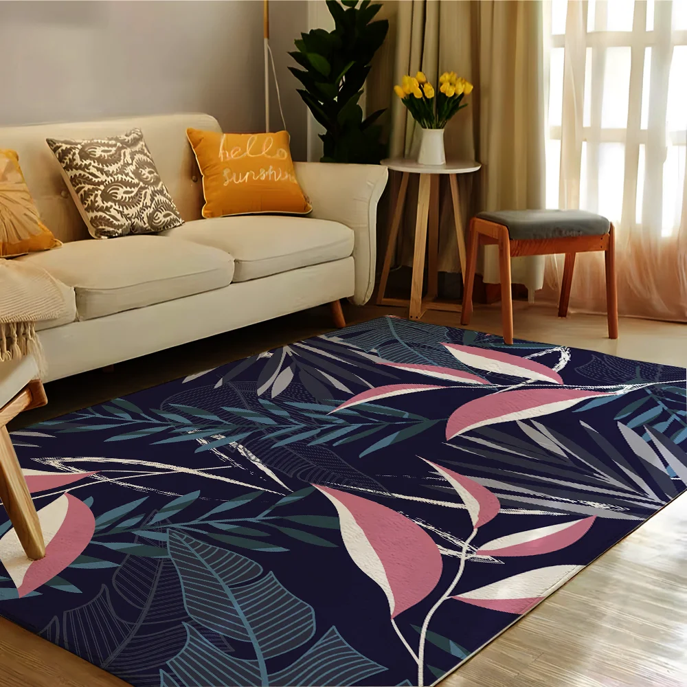 

Luxury Kitchen Entrance Doormat Home Bedroom Floor Decoration Hallway Mat Balcony Bathroom Anti-Slip Carpet Modern Printing Rug