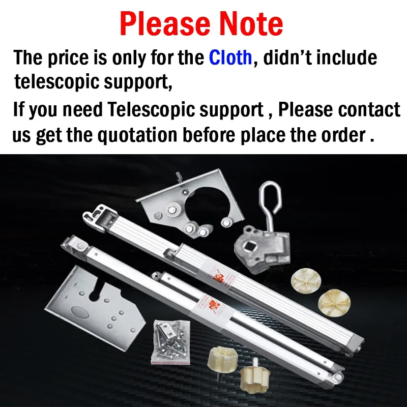 Телескопический навес на заказ тканевый наружный выдвижной тент для патио