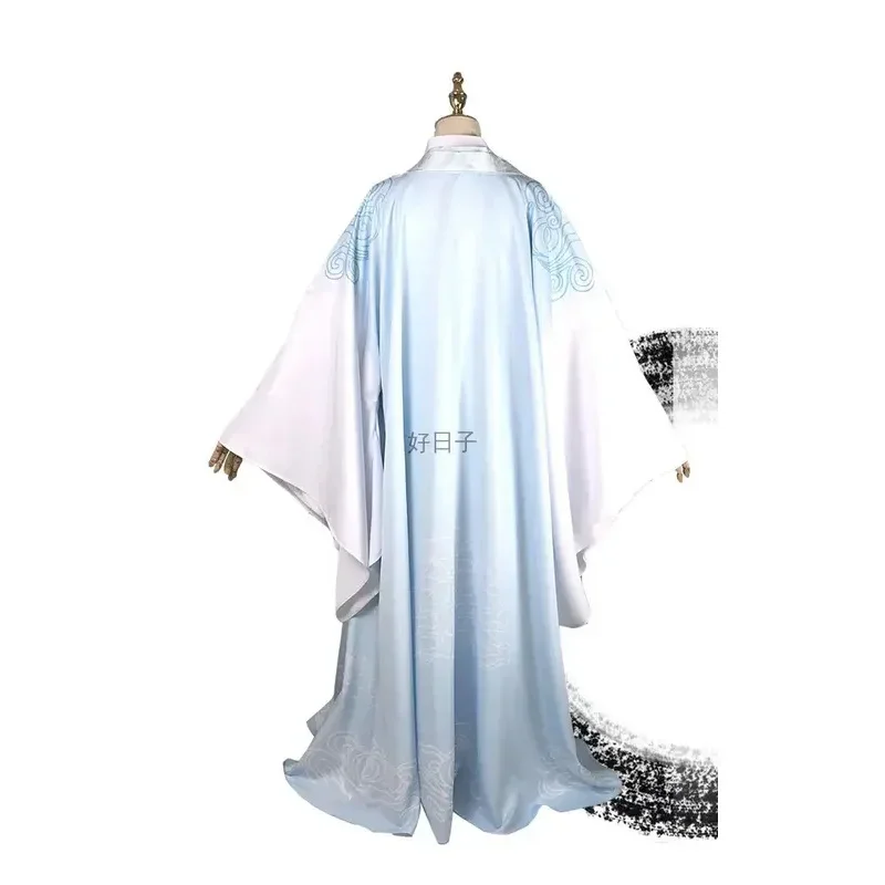 Lan Wangji Косплей Костюм Mo Dao To Shi Оригинальный Zhan Древний Парик Wei Wuxian Yiling Patriarch костюм
