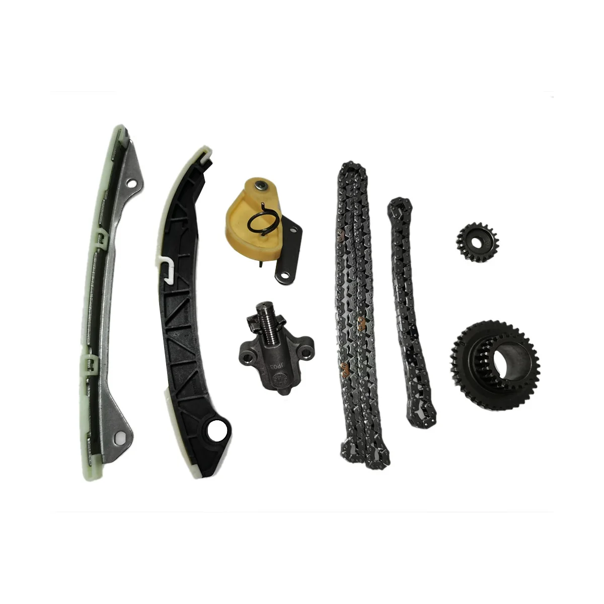 8 шт. комплекты цепей синхронизации для Juke Sentra 1.6L MR16 2012-2017 натяжитель направляющей