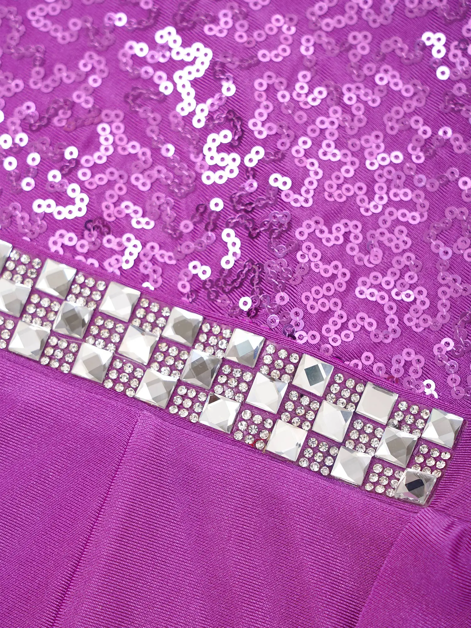 Детское балетное трико с блестками длинным рукавом