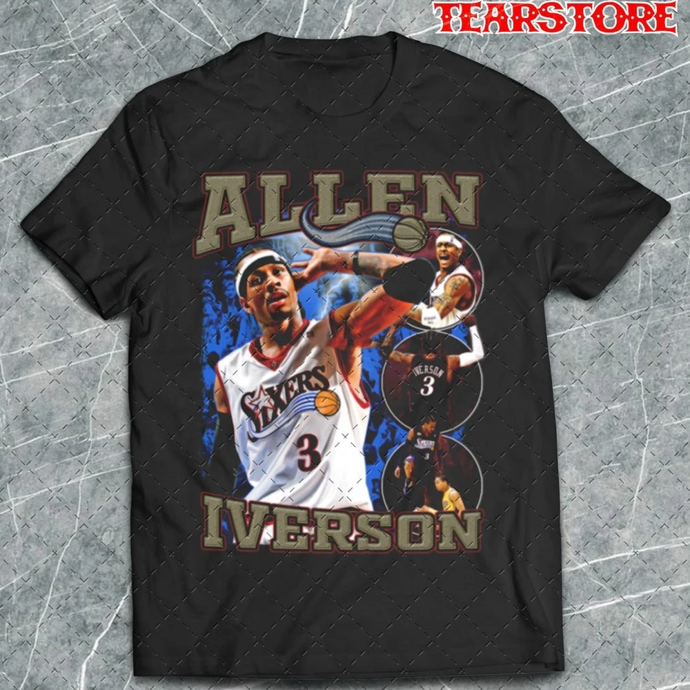 

Allen Iverson Rap Hip Hop Bootleg Homage 90S T Shirt