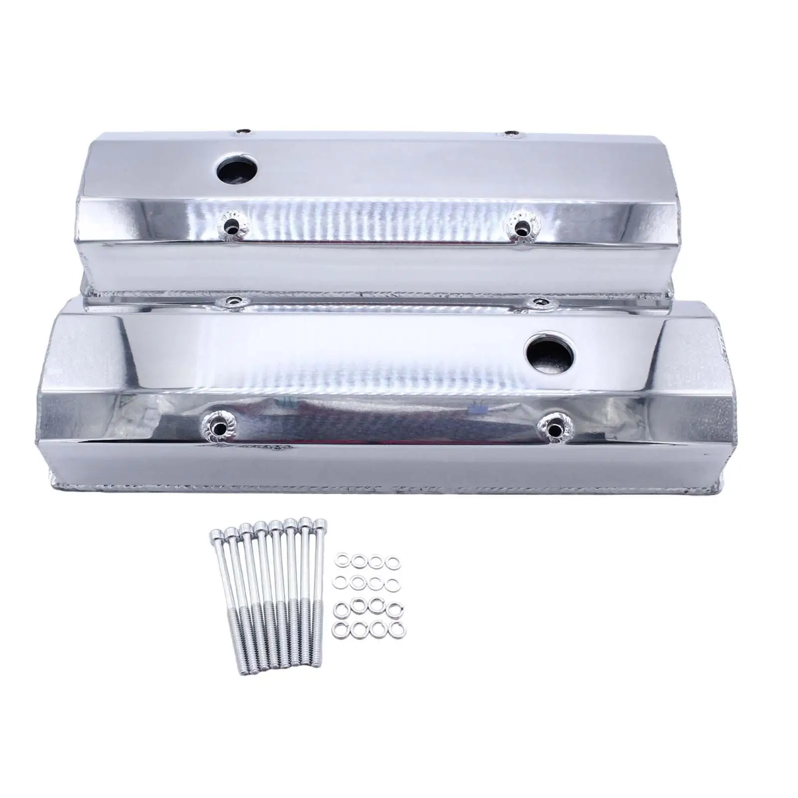 

2 крышки клапана, легкая установка, замена для Chevrolet Sbc 400 283