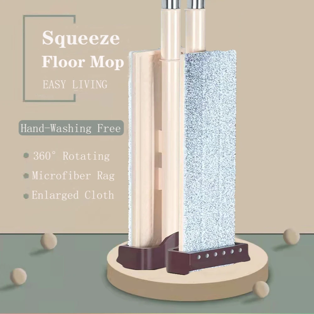 сменная насадка для швабры с отжимом Швабра пола Ручная стирка Отжимная швабра