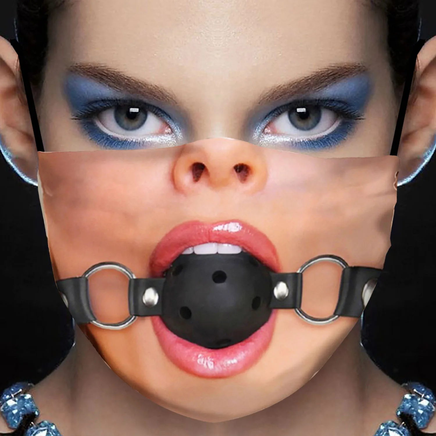 

Adult Cosplay Masks Dust-proof Reusable Washable SM Bearded Face Protection Adult Women Men Halloween Xmas Unisex Mask Funny