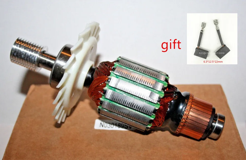 Якорь якорный ротор 220-240 В N 093107 Для Dewalt DWS780 DW706 DW716 DW718 391316 -01 -01SV 030189 СВ Н 027083