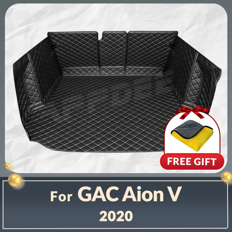 

Автомобильный коврик для багажника с полным покрытием для GAC Aion V 5-Seat 2020, автомобильный коврик для багажника, подкладка для груза, защитные аксессуары для интерьера