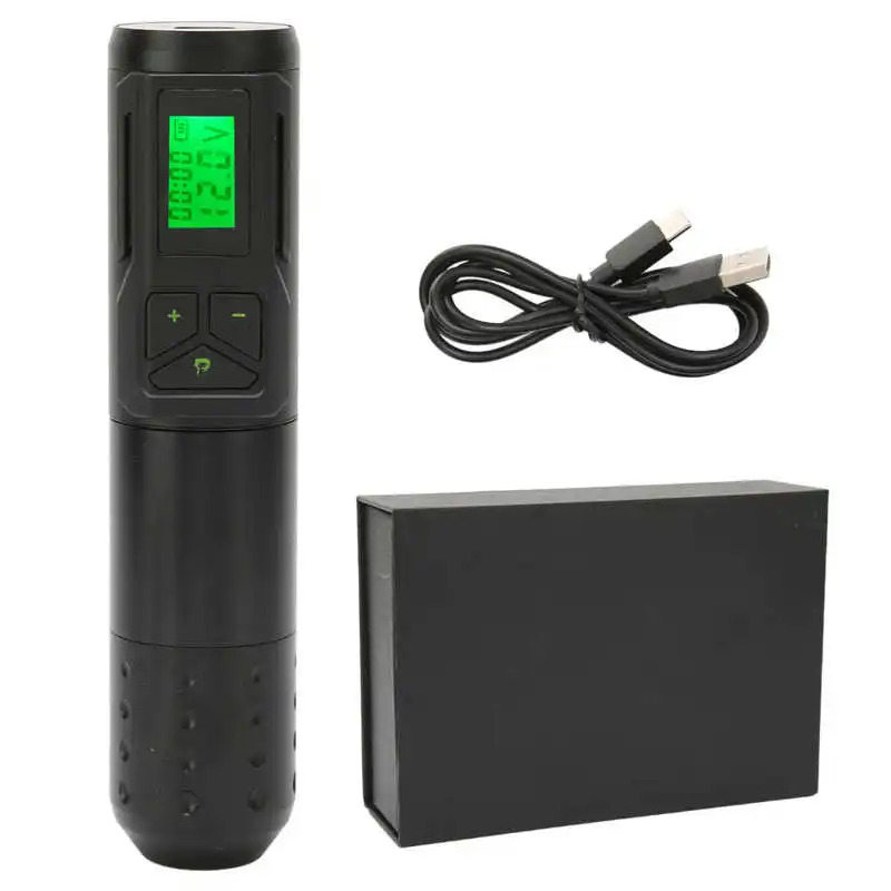 

Motor Tattoo Machine Powerful Motor Rotating Tattoo Machine Aluminum Alloy Cordless with USB Cable for Tattoo Shop