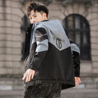 casual mens jackets fashion spring autum thin cargo coats streetwear clothes male youth windbreaker outdoor tops big size m 4xl
