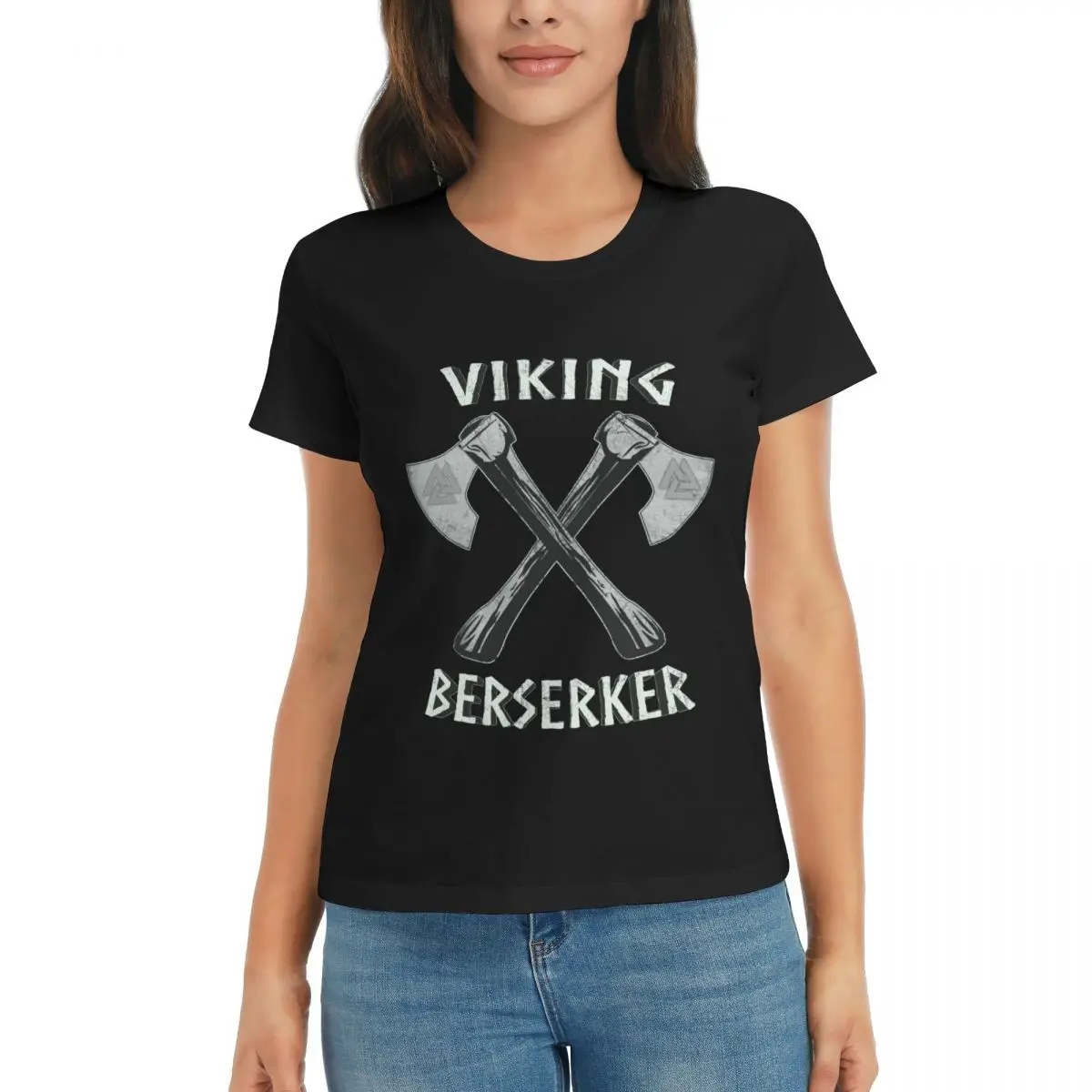 

R339 Vikings Berserker Vikings Campaign Tees High grade Activity competition Black premium Eur Size