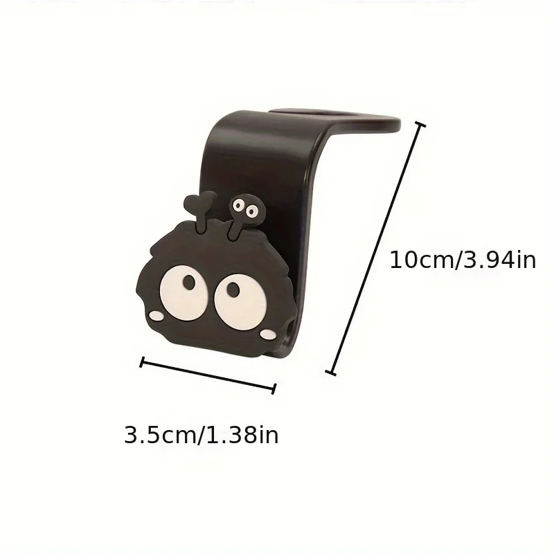 2 шт. автомобильный крючок с черным углем и угольным шариком для сиденья General Motors