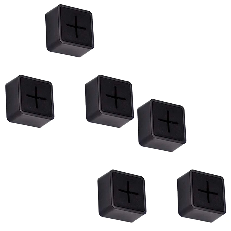 Holder For Bathroom - Self Adhesive Kitchen Towel Hanger Grabber, Wall Mount Dish Towel Hooks , 6 Pack Black