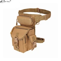 waterproof oxford fabric camouflage tactical hiking shoulder crossbody bag reporter photography sports bag multifunction leg bag