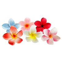 new hawaiian foam flower hair accessories wedding decoration simulation flower summer seaside photo simulation flower headwear