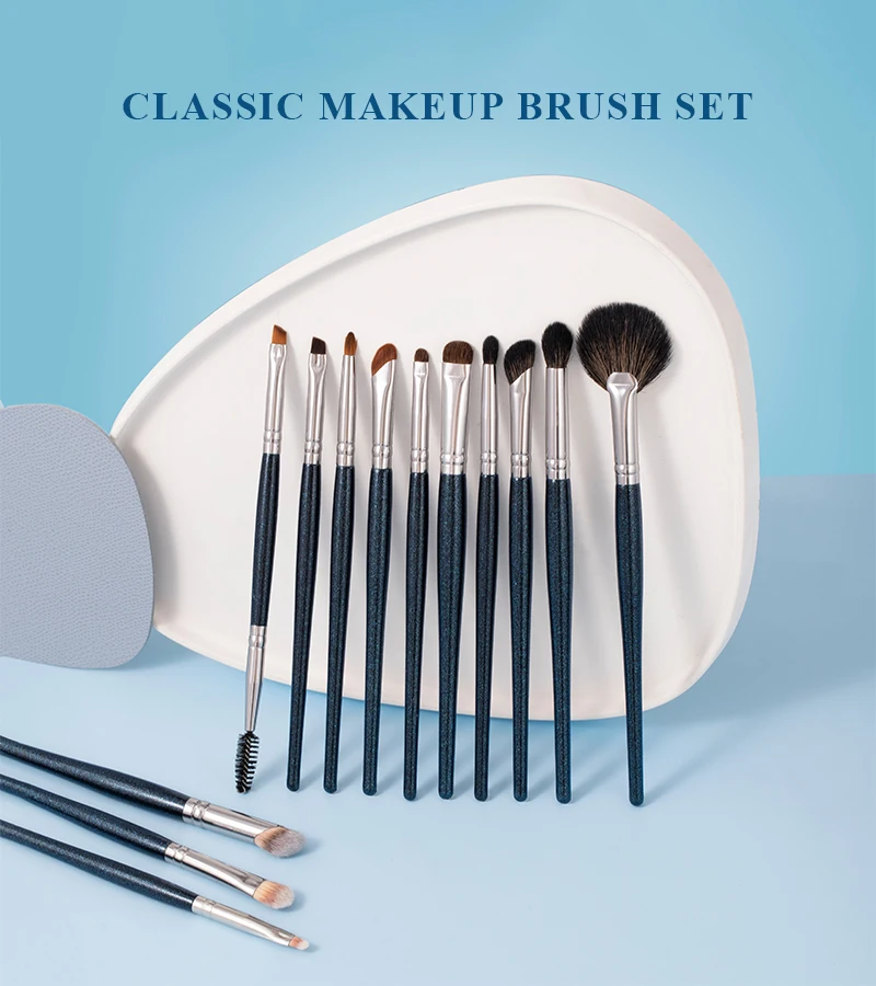 Набор кистей для макияжа 2 шт.