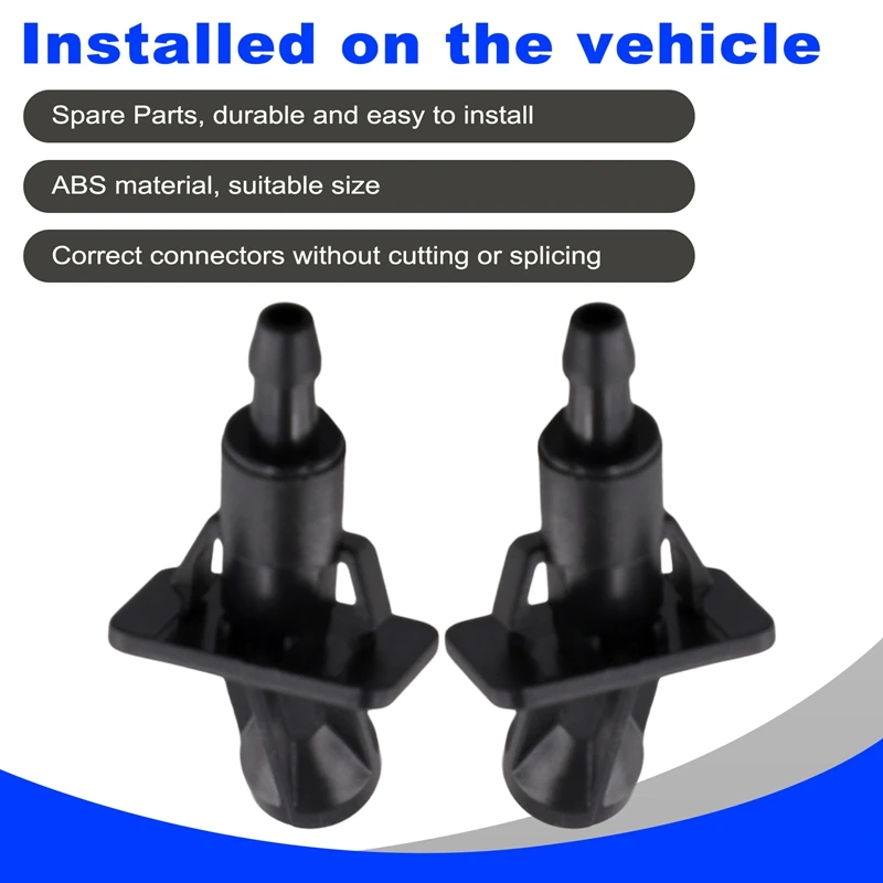 Форсунка омывателя переднего стекла автомобиля 76815-TZR-H01 76810-TZR-H01 для Honda Fit капот