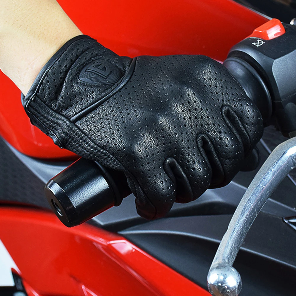 Кожаные Мотоциклетные Перчатки дышащие мотоциклетные перчатки для мотокросса