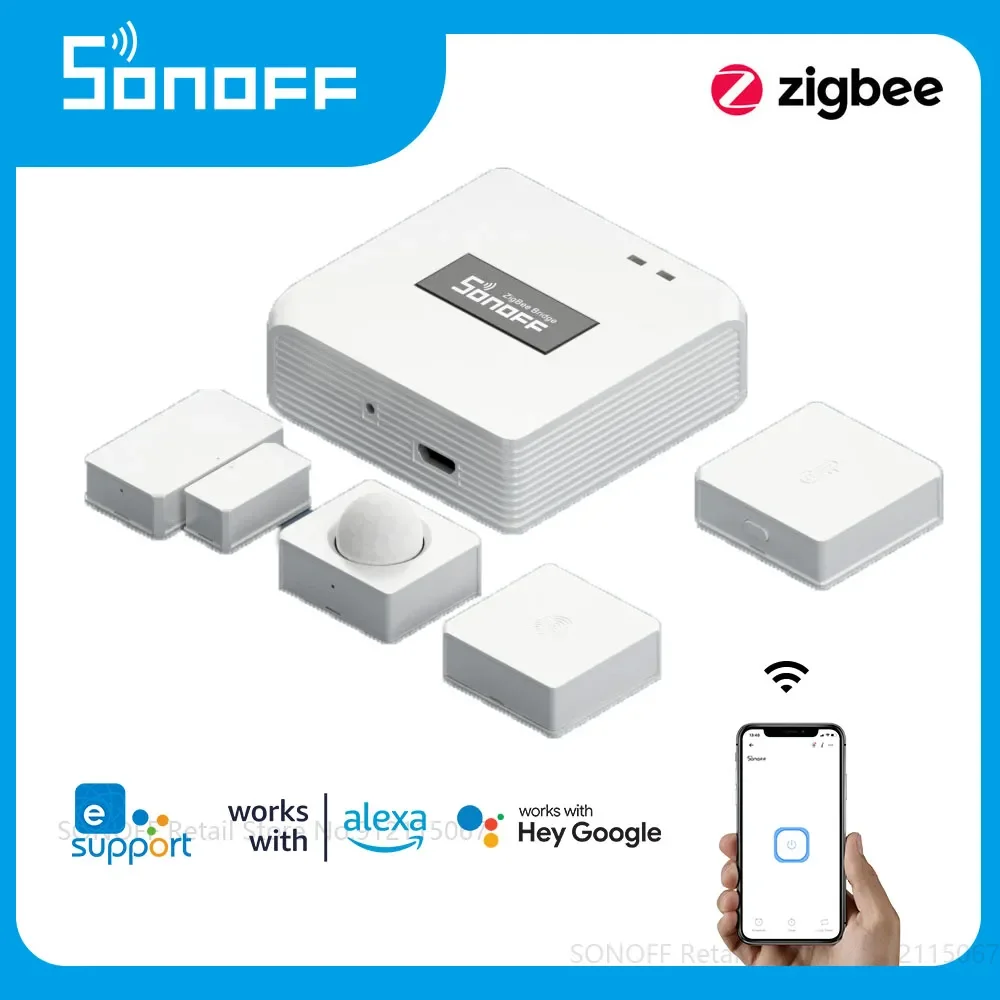 

NEW ZBBridge Smart WiFi /Motion/Temperature&Humidity/ Door Sensor ZigBee3.0 Remote Control Work with Alexa Home