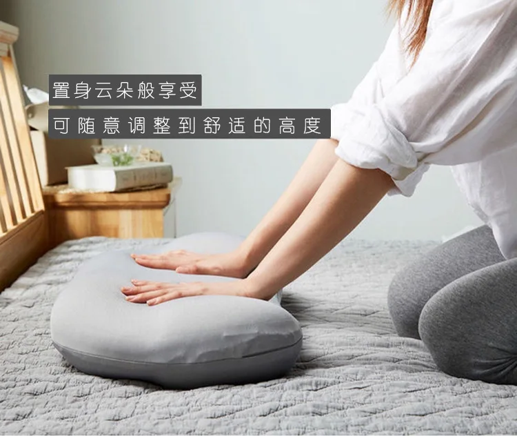 

3D подушка для шеи с микро-воздушным шариком, наволочка для глубокого сна, рельефные подушки для головы, подарок, моющиеся наволочки