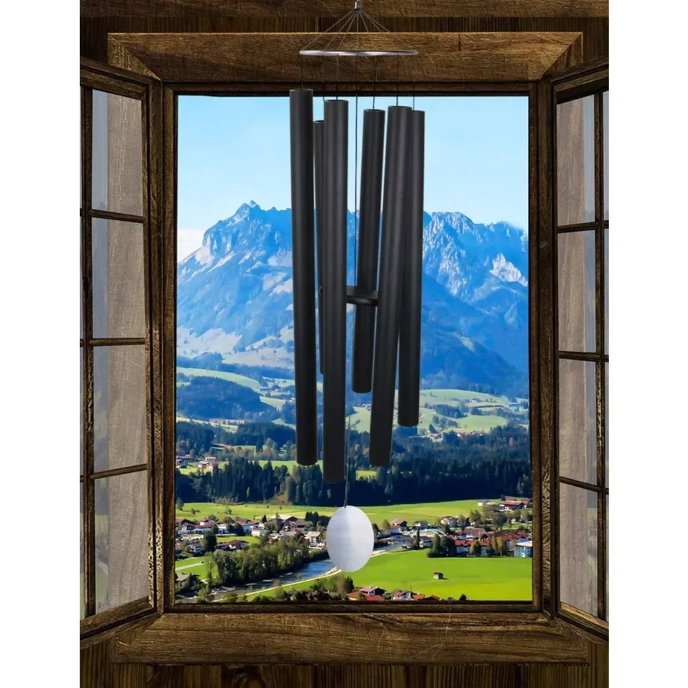 Колокольчики ветра 66 дюймов колокольчики глубокого тона для улицы с 6