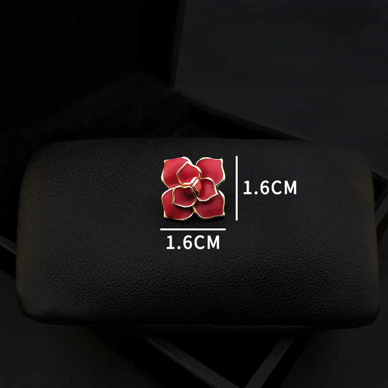 1220 Exquisite High-End Enamel Flower Small Brooch Men Women Suit Neckline Buckle Collar Pin Sweater Corsage Accessories Jewelry