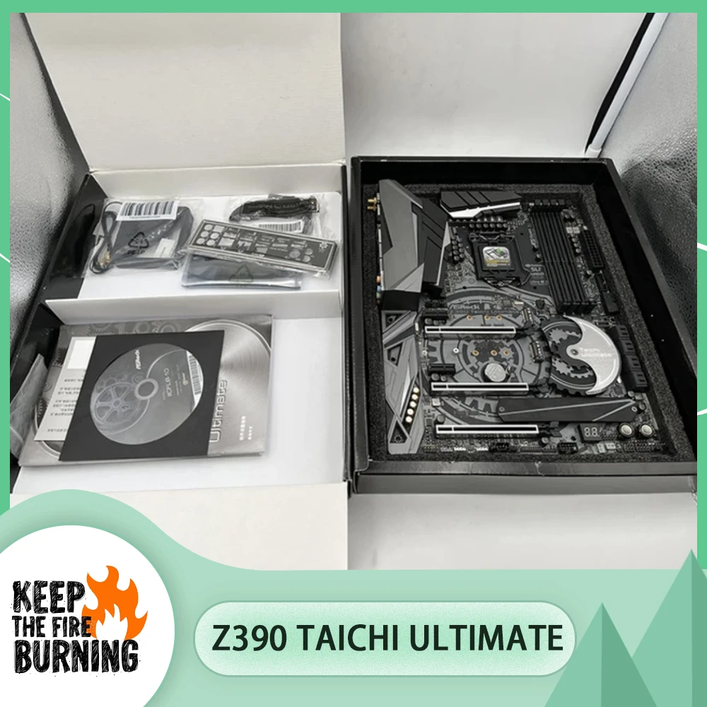 Z390 Taichi Ultimate для материнской платы ASROCK DDR4 128 ГБ LGA1151 Des-ktop