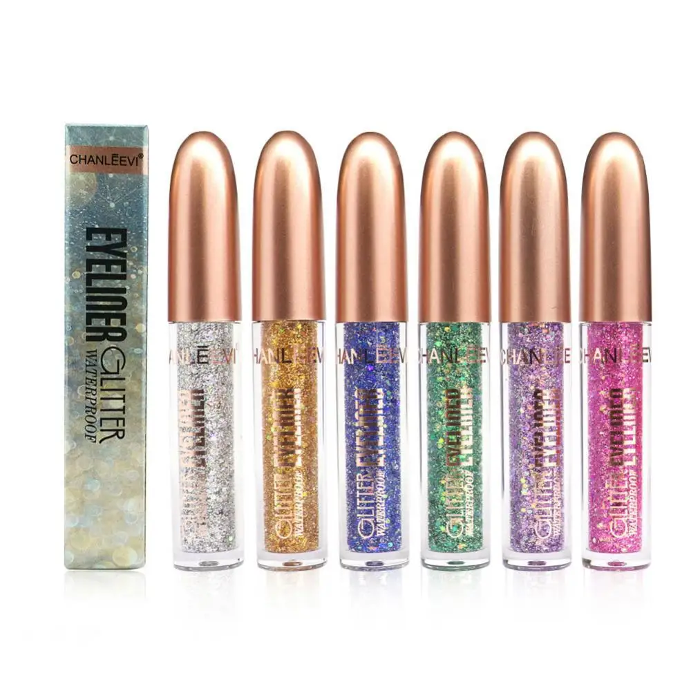 

Pearlscent Shimmer Sequins Glitter Liquid Eyeshadow Brighten Face Lying Silkworm Diamond Highlight Eyeshadow Sparkling Eyes