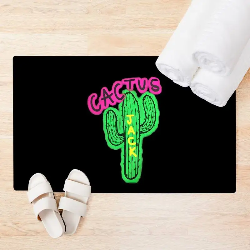 

Cactus Jack Travis Scott Bathroom Mat Kitchen Floor Mats Kitchen Floor Mats Can Be Customized
