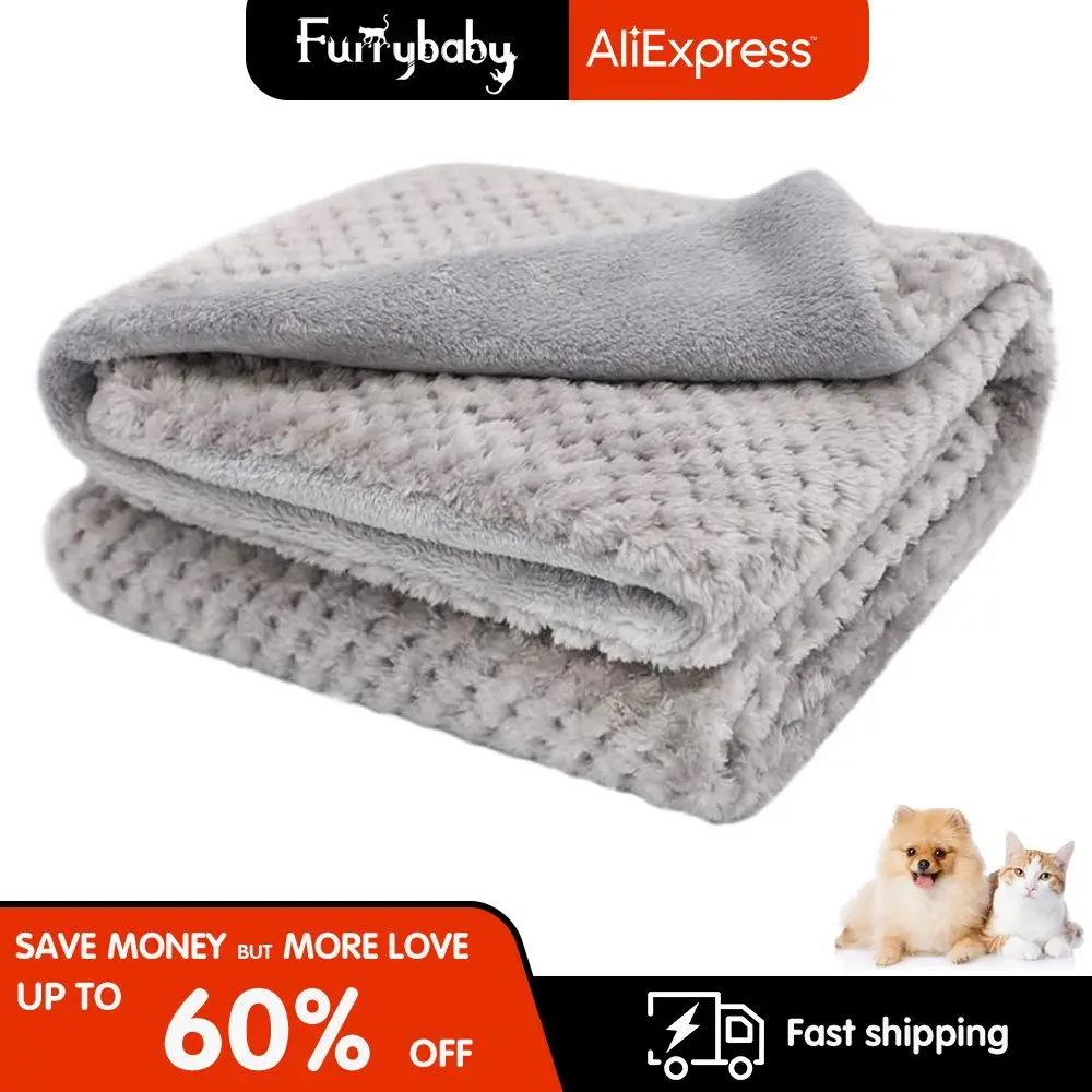 

Мягкое и теплое шерстяное одеяло для собак и кошек