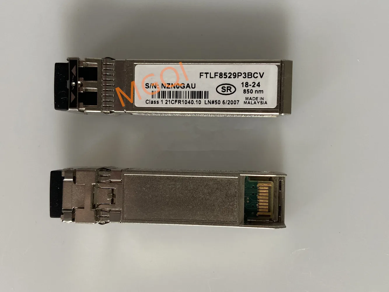 Del/16g SFP Optical Fiber/FTLF8529P3BCV/SFP-16GFC-SW FC/SFP+ 16G SR 850nm 100m/16GB sfp fiber switch/16G transceiver sfp