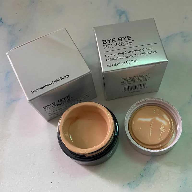 12Pcs/Lot Face Concealer Cream Bye Bye Redness Neutralizing Correcting Cream 11ml Make Up Base Long Lasting Makeup