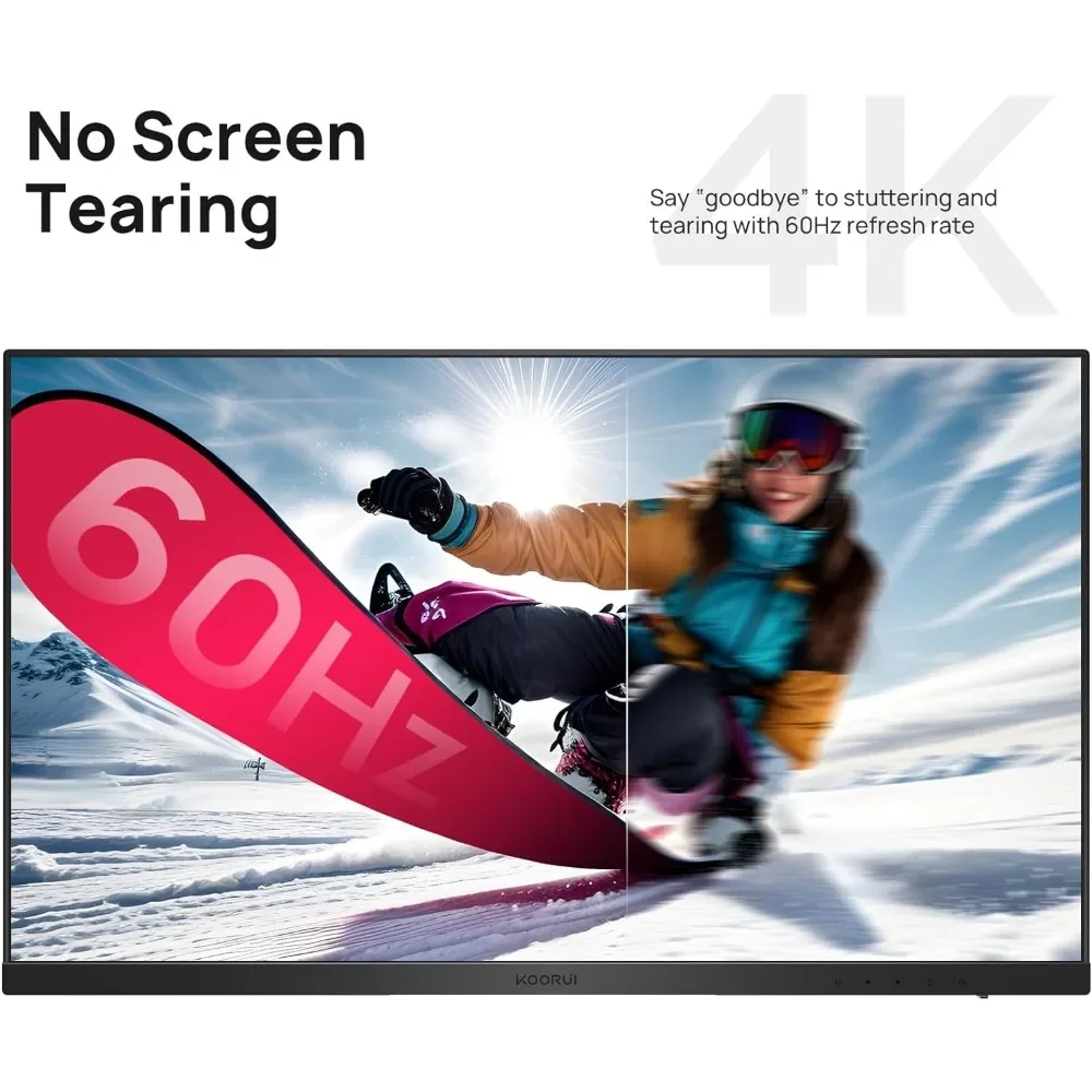 Монитор 4K 27-дюймовый игровой монитор UHD 3840x260 IPS с VESA HDR10 90% DCI-P3 HDMI компьютерный