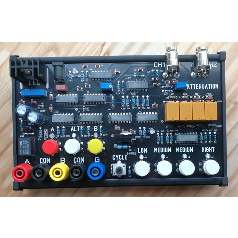 

Two-channel circuit board repair online tester kit, VI curve tester