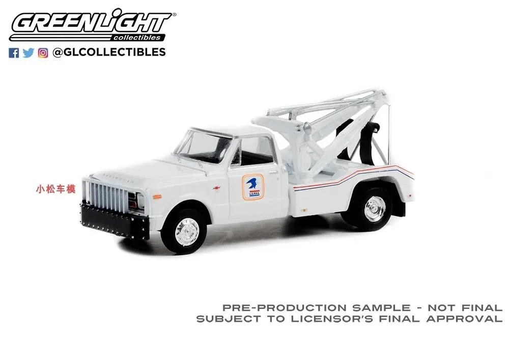 1:64 1968 Chevrolet C-30 Dually Wrecker Коллекция моделей автомобилей