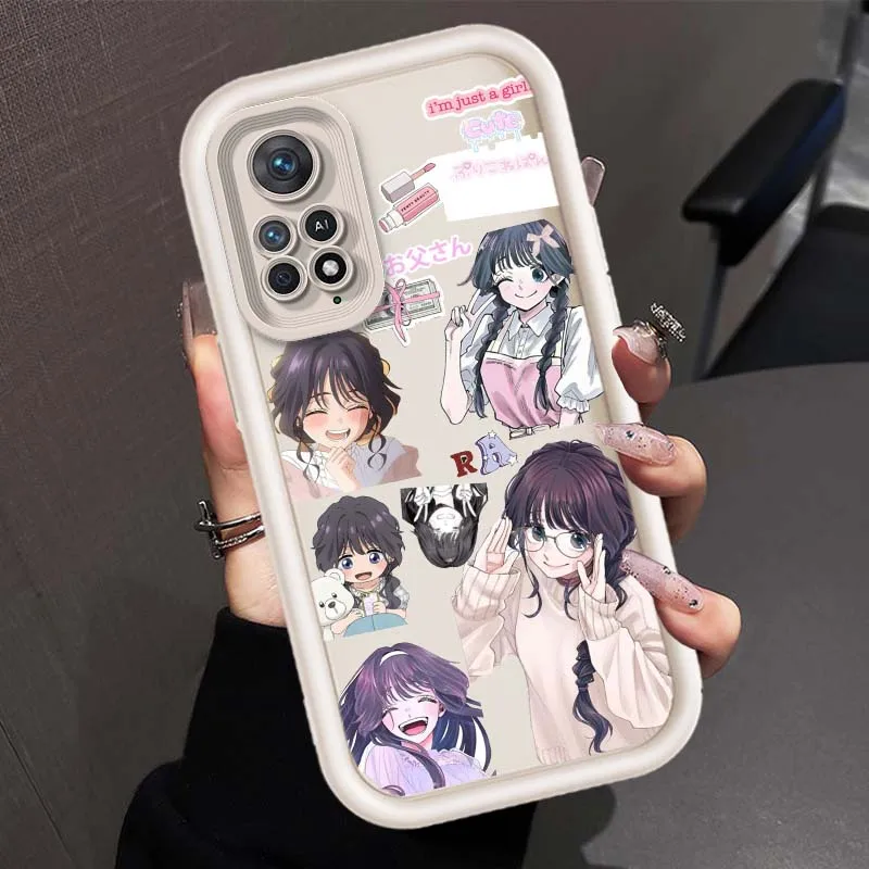 Фото Чехол для телефона Waguri Kaoruko для Redmi Note 11 10 9 8 7 11S 11E 10T 10S 9S 11T Pro Plus 5G Eye Ladder №2
